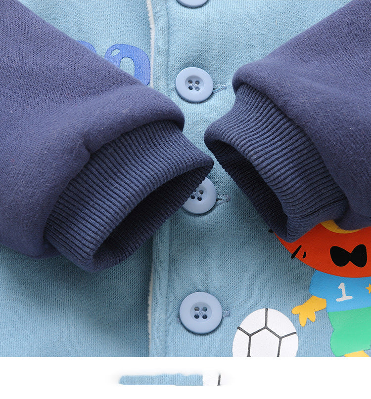 Infant Winter Fleece Hoodie Jacket