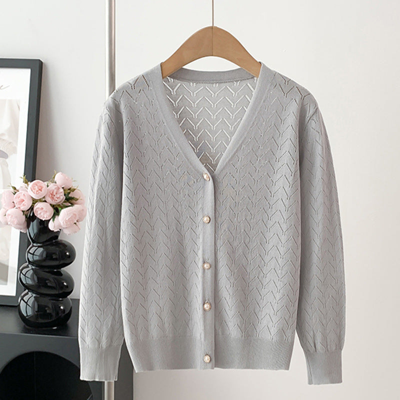 Kids' UV Protective Knit Cardigan
