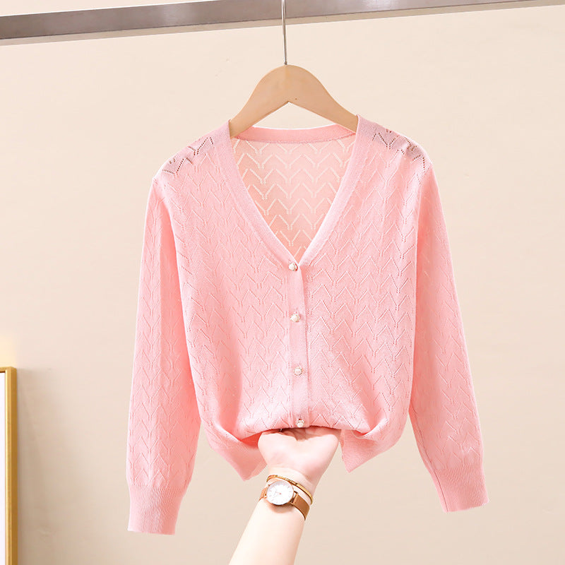 Kids' UV Protective Knit Cardigan