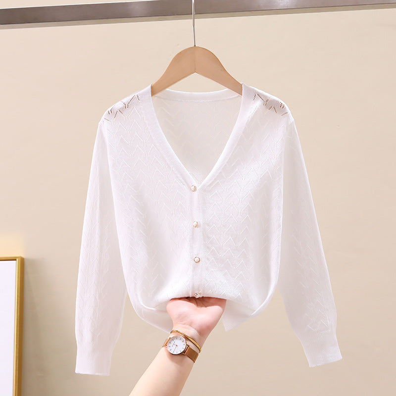 Kids' UV Protective Knit Cardigan