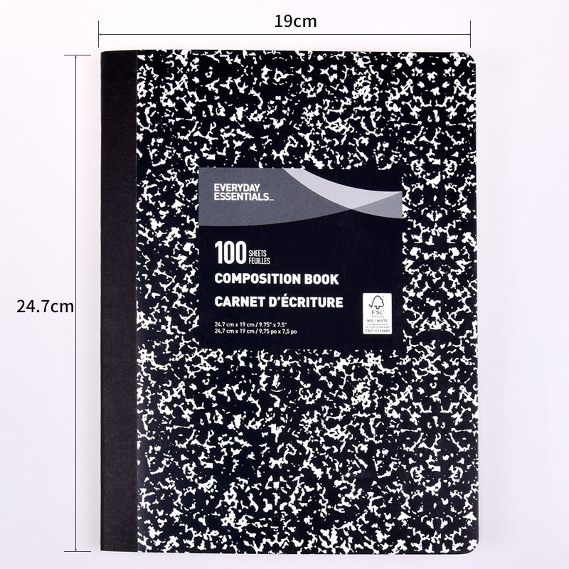 Marble Elegance Hardcover Notebook