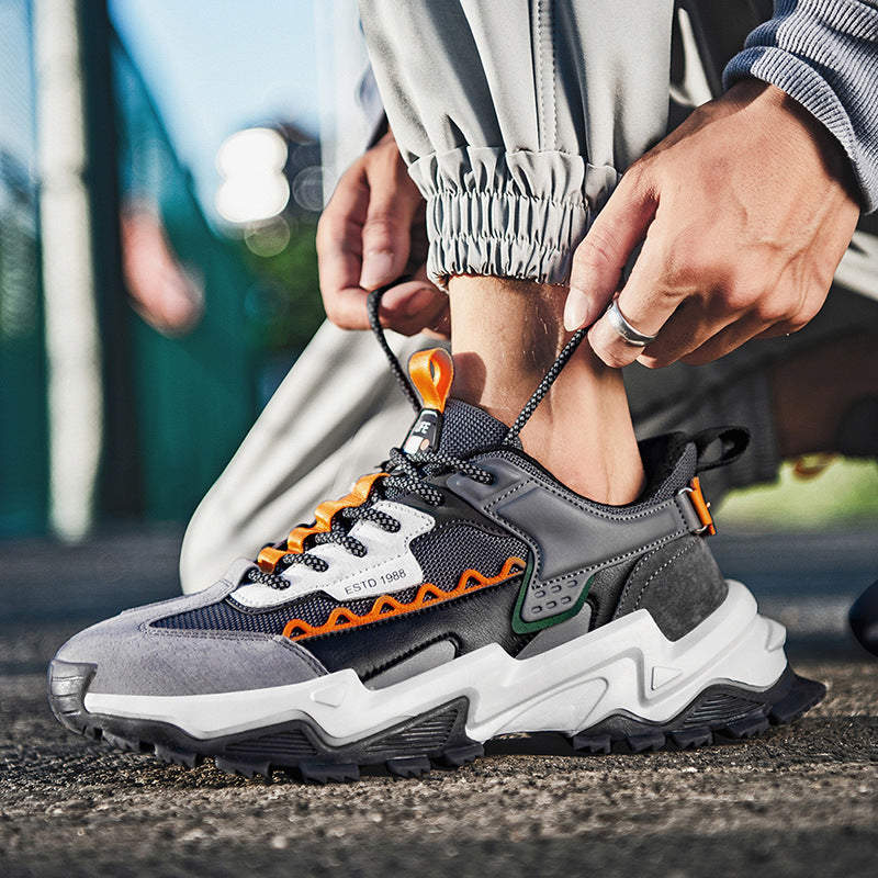 Men's Sporty Urban Sneakers - Trendsetter Edition