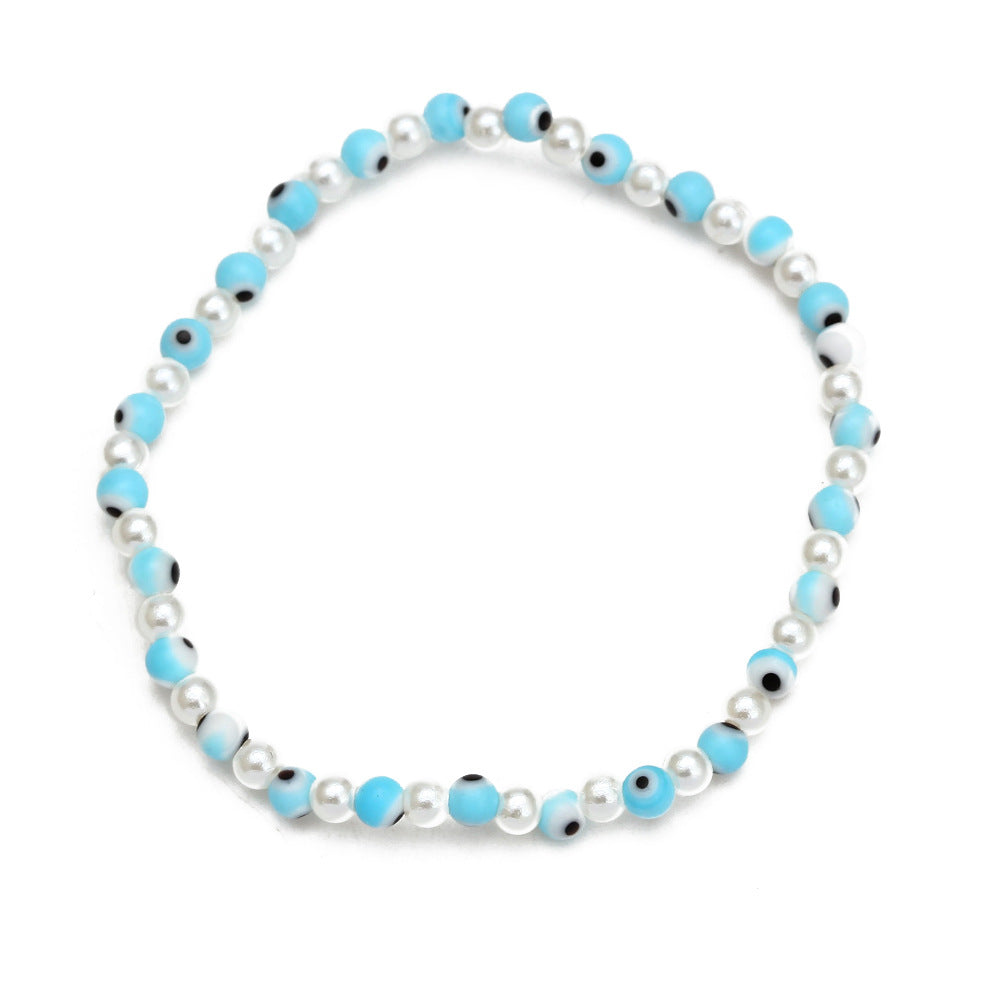 Ladies' Eye Bead Charm Bracelets