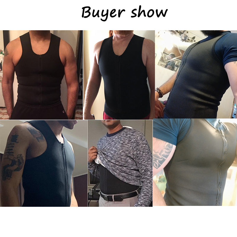 Men's Sculpting Sauna Vest