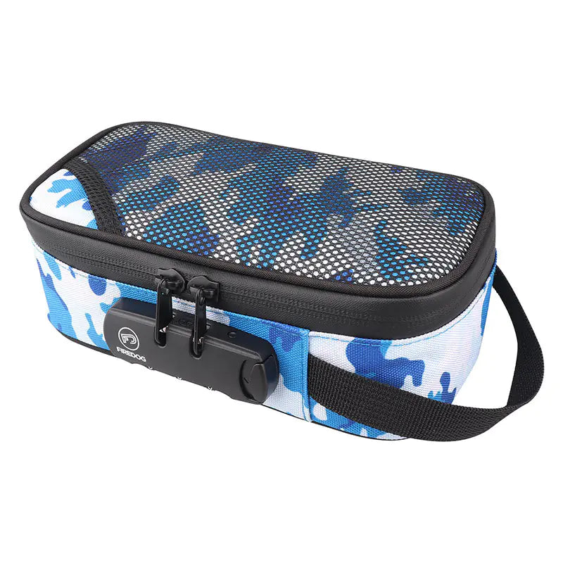 Large Capacity Odor-Proof Travel Pipe Bag with Lock