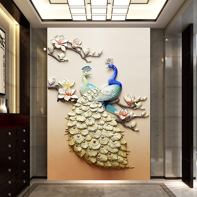 Peacock 5D Diamond Art for Home Decor