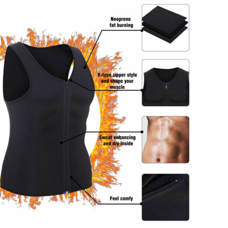 Men's Sculpting Sauna Vest