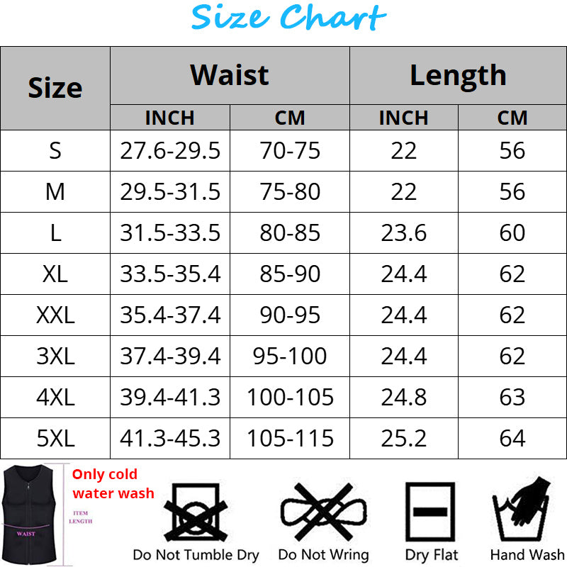 Men's Sculpting Sauna Vest